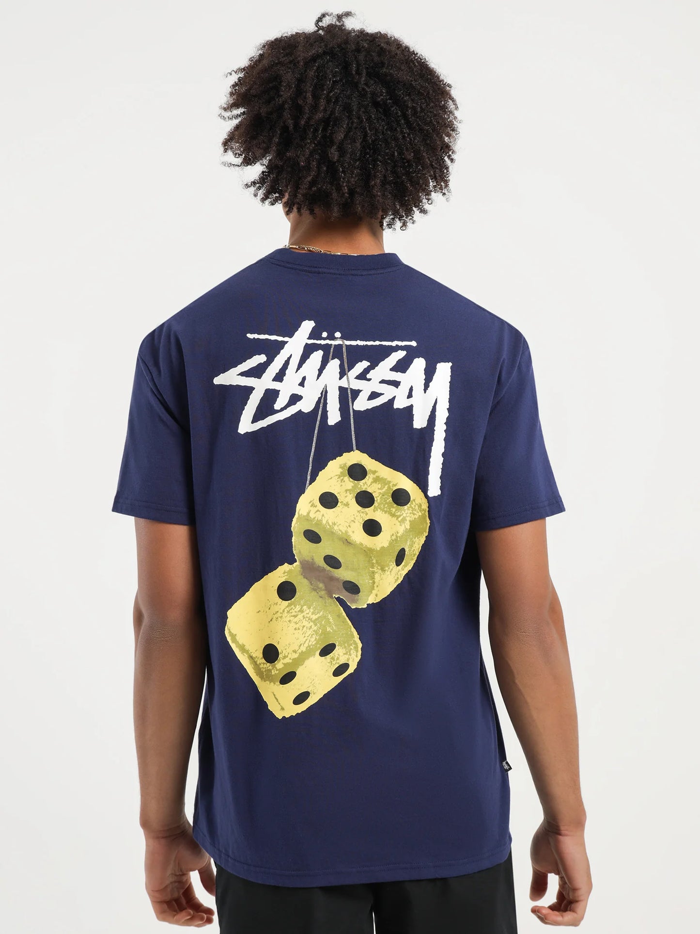 Polera STÜSSY Fuzzy Dice Navy