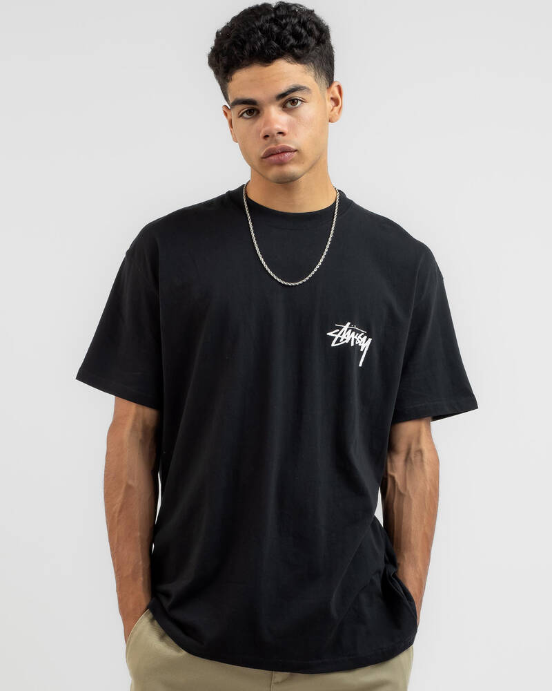 Polera STÜSSY Fuzzy black