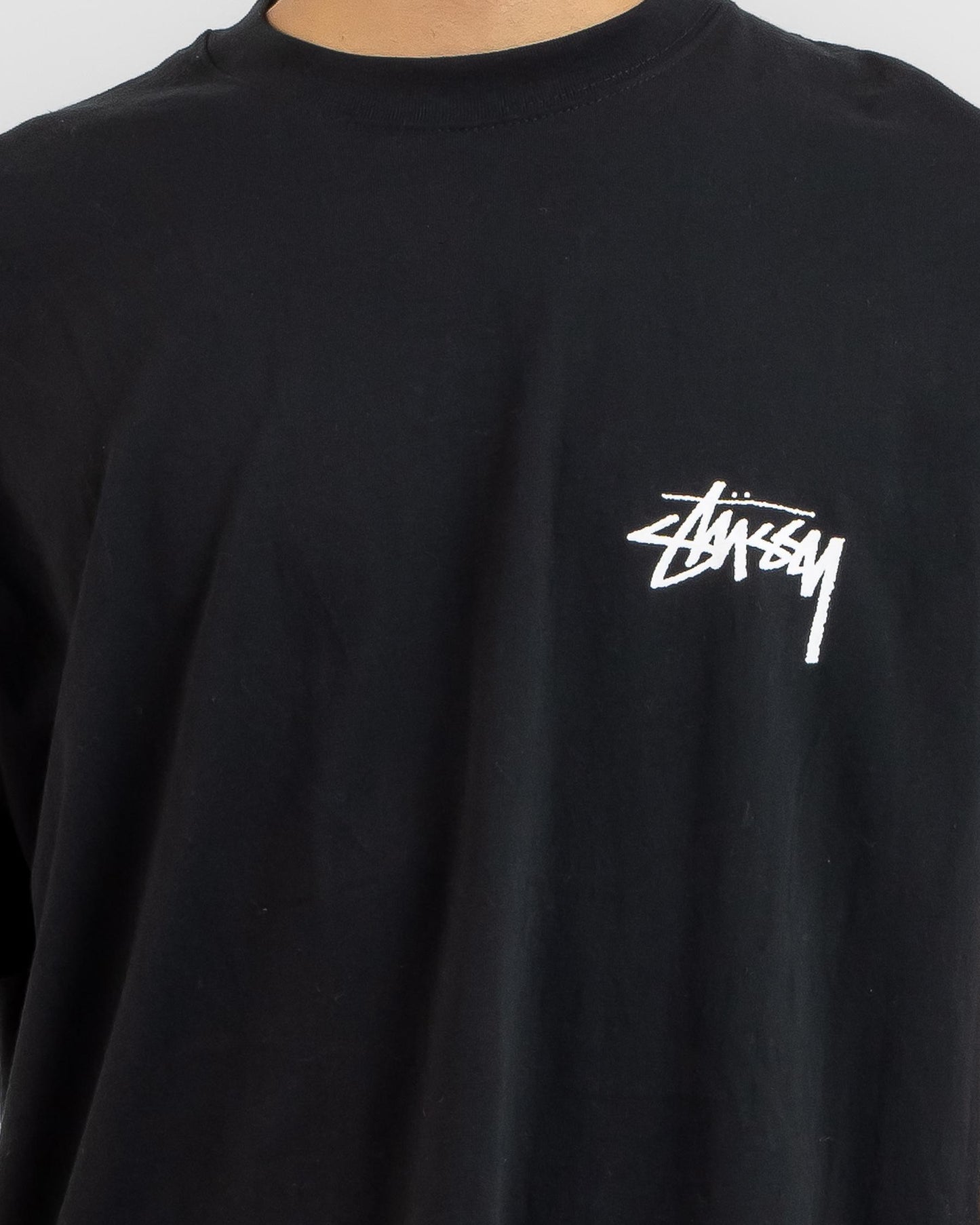 Polera STÜSSY Fuzzy black