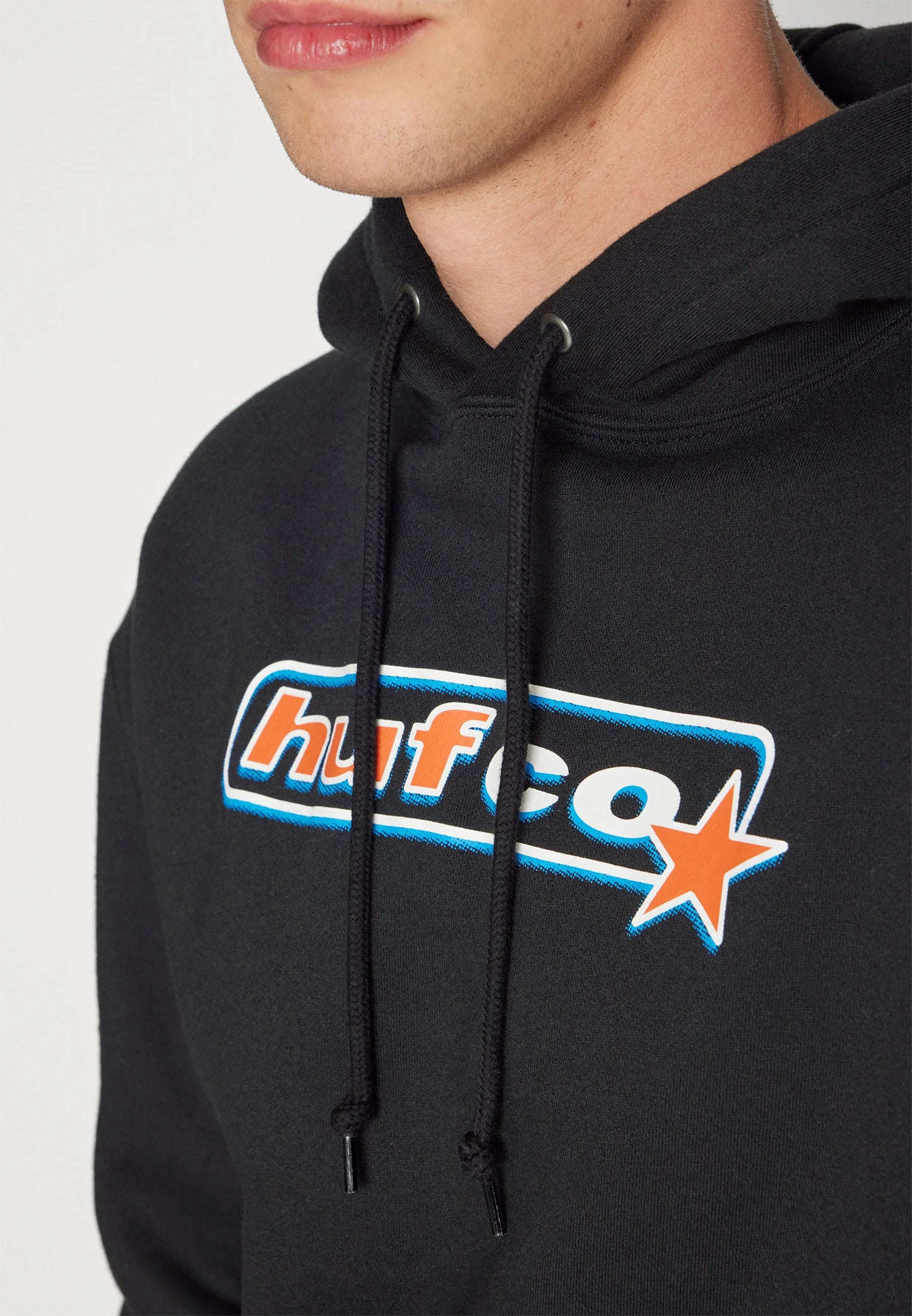 POLERON HUF FRESHIES PULLOVER BLACK