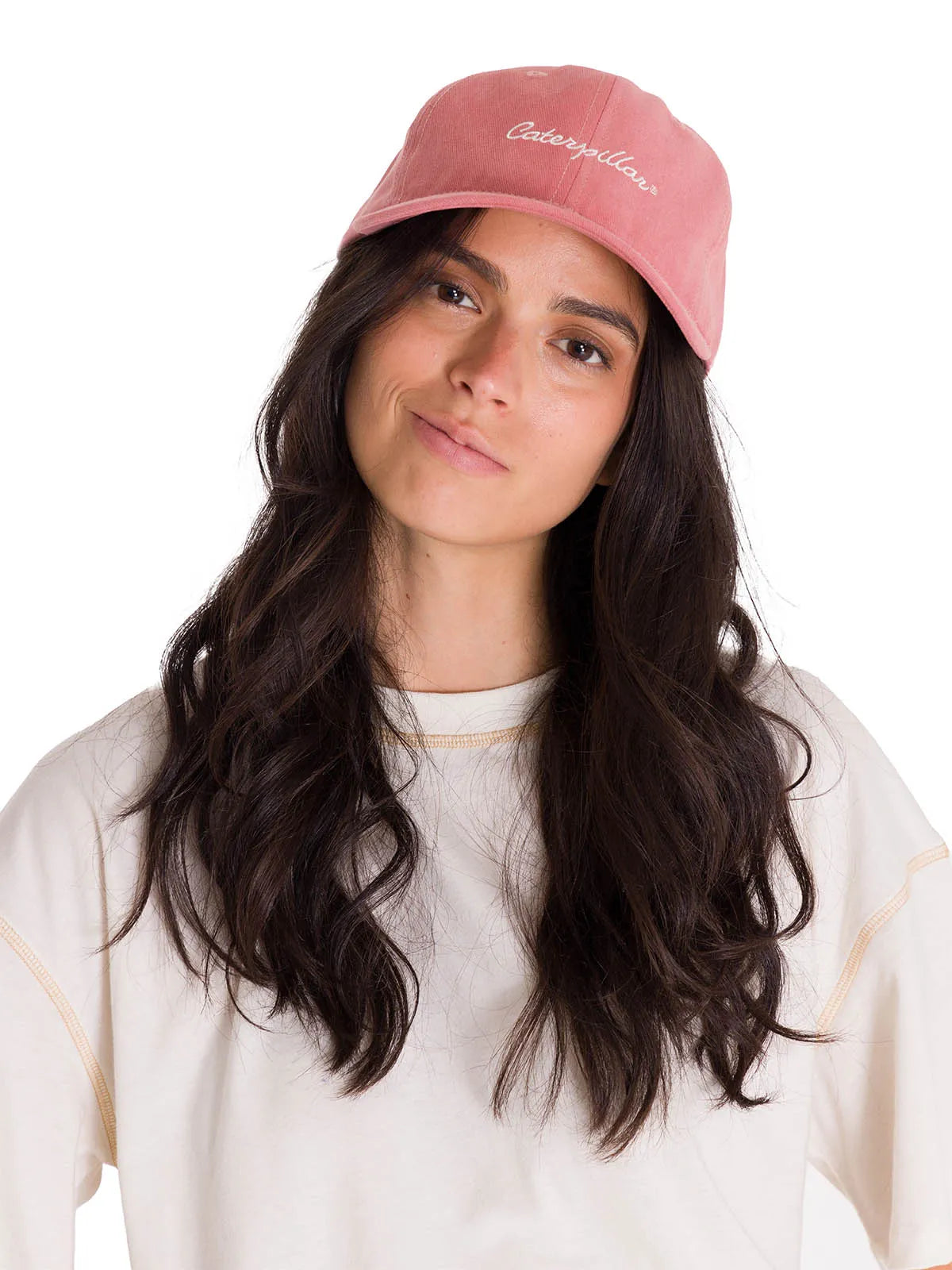 Jockey Con Broche Mujer W'S Script Hat Rosado Cat