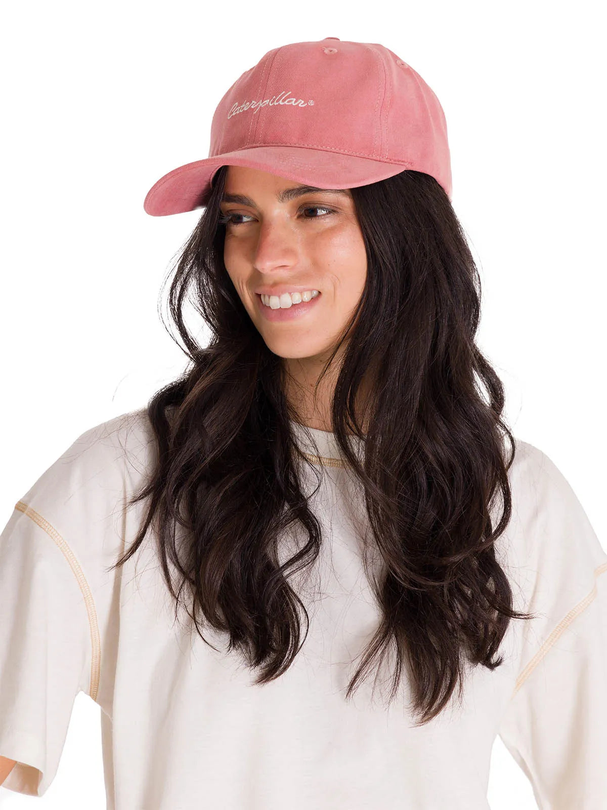 Jockey Con Broche Mujer W'S Script Hat Rosado Cat