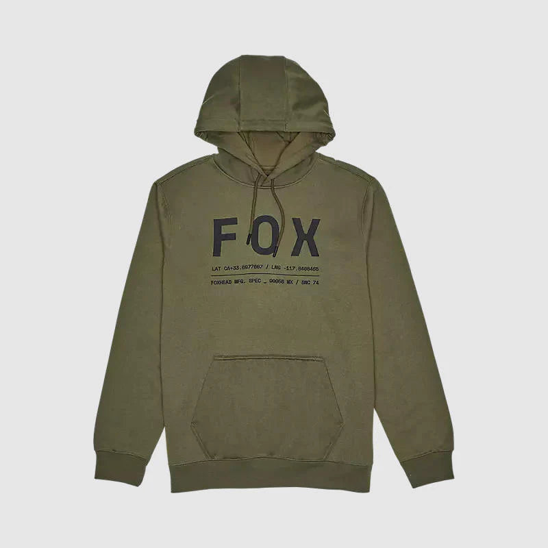 Poleron Lifestyle Canguro Non Stop Oliva Fox